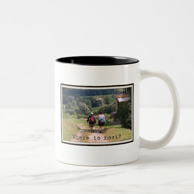 WOTM: Where to Next? Two-Tone Coffee Mug (Right)