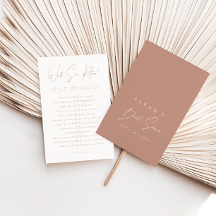 Would She Rather Blush Pink Bridal Shower Game