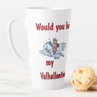 Would you be my Valhallentine Latte Mug