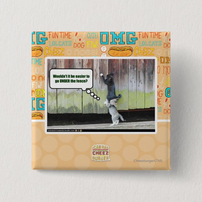 Wouldn't it be easier 2 inch square button (Front)