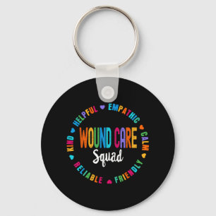 Wound Care Nurse Squad Appreciation Graduation Sta Keychain