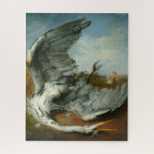 Wounded Heron (by George Frederick Watts) Jigsaw Puzzle