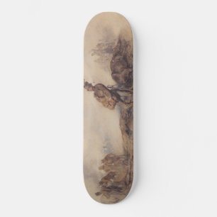 Wounded Soldier After the Battle (War Scene) Skateboard