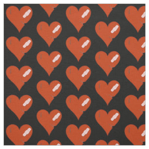 Wounded Tattered Worn Out Heart tags: Fabric