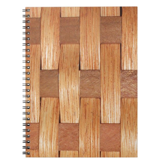 Woven Basket Notebook (Front)