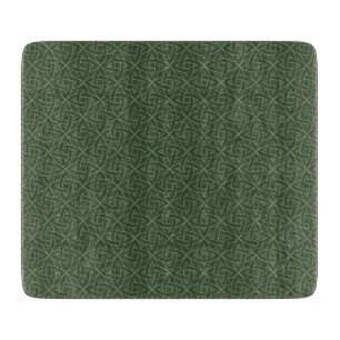 Woven Celtic Knot Pattern Cutting Board