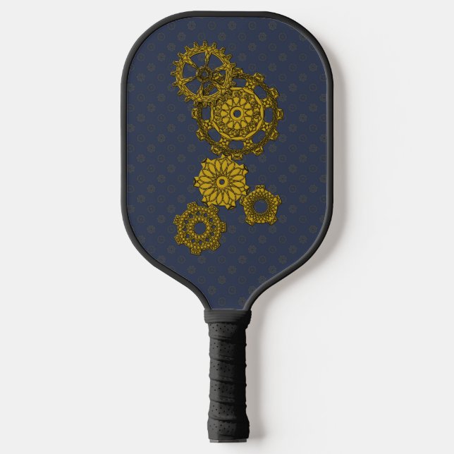 Woven Clockwork Pickleball Paddle (Front)