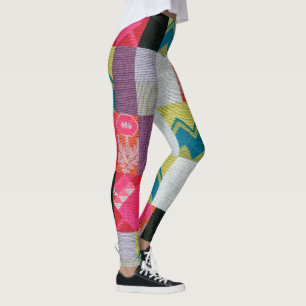 Woven Dada Composition   Sophie Taeuber-Arp   Leggings