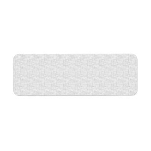 Woven Grey Elegance   Custom Address Label