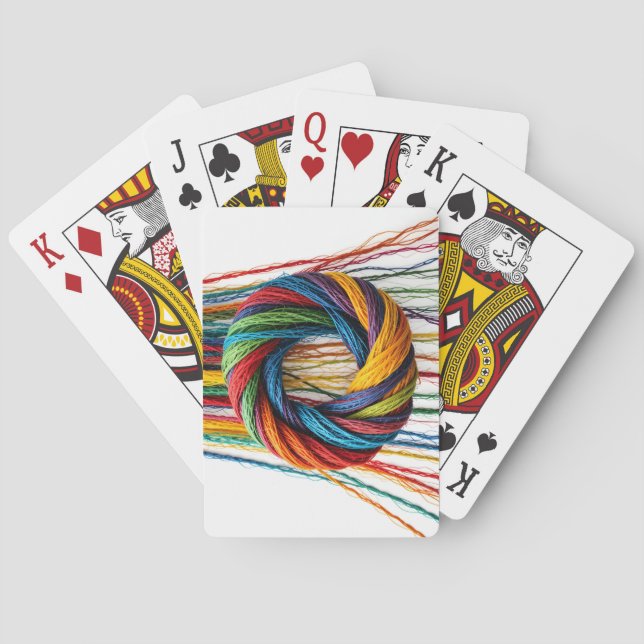 Woven in Unity Playing Cards (Back)