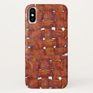 Woven Mat of Bacon iPhone X Case
