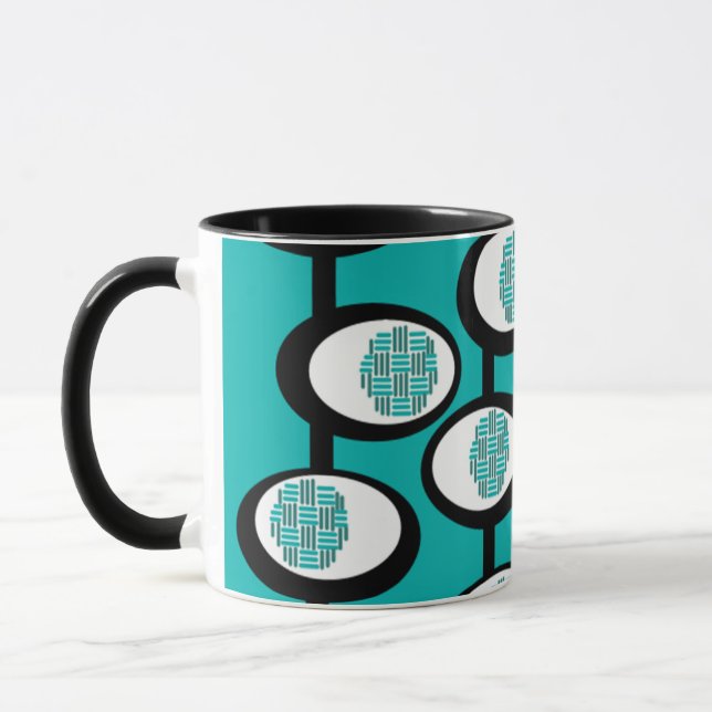 Woven Ovals Mug (Left)