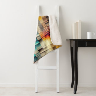 Woven pattern stylish blanket
