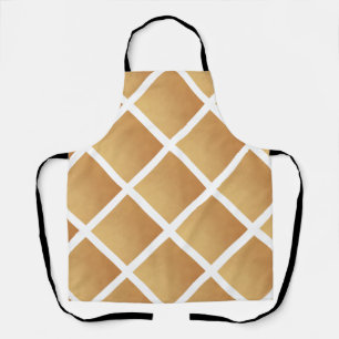 Woven Shades of Brown  Apron