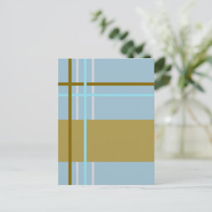 Woven Stripes  Postcard