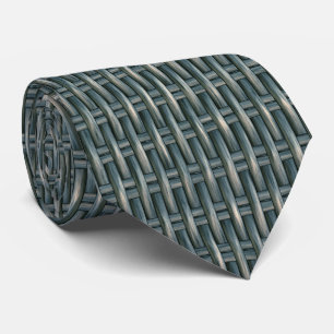 Woven Wicker 3D Texture Necktie