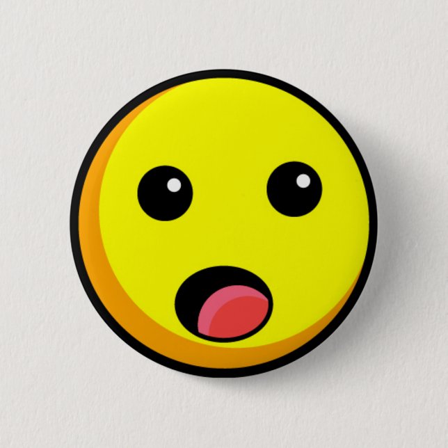 WOW 2 INCH ROUND BUTTON (Front)