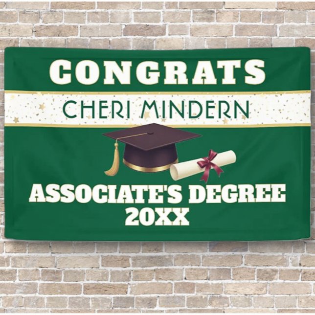 Wow! Associate's degree Graduation  Banner (Creator Uploaded)
