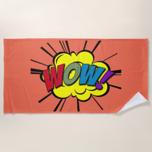 WOW! BEACH TOWEL