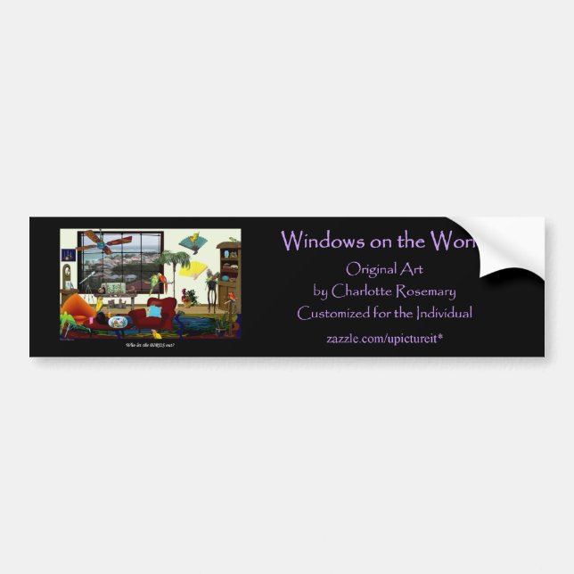 WOW Bumper Sticker Ad (Front)