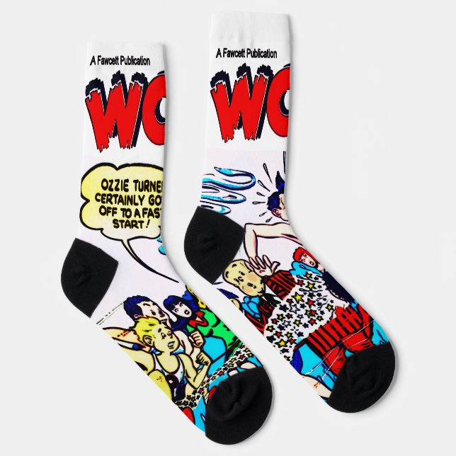 'WOW Comics' Funny Socks  (Right)