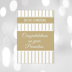 Wow! Custom Congrats on job promotion card