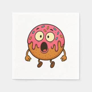 Wow Doughnut Napkin