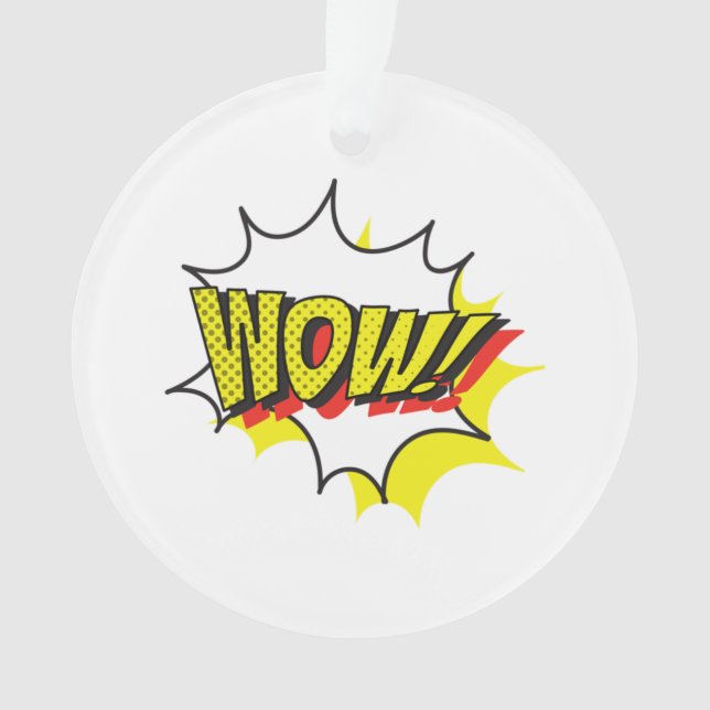 Wow free day Classic Ornament (Front)