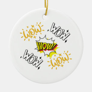 Wow Free day t-shirt Essential  Ceramic Ornament