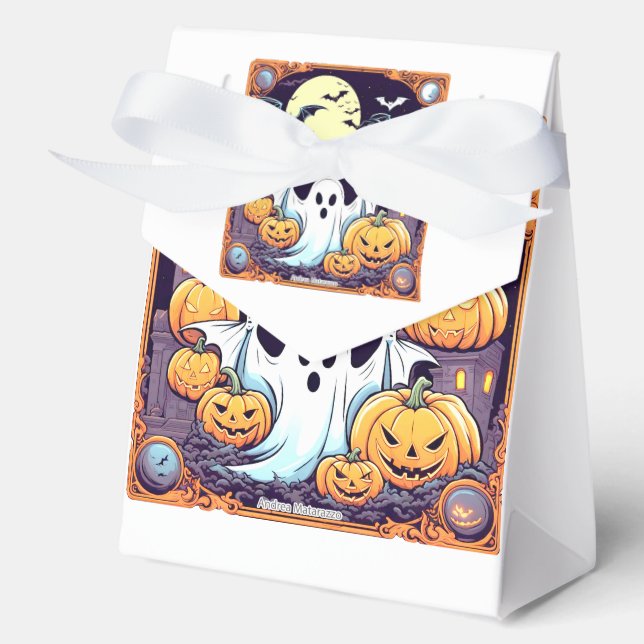 Wow Halloween Thrill Favor Box (Front)