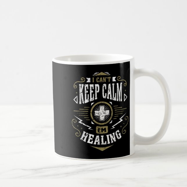 Wow Healer I Can't Keep Calm I'm Gaming  Coffee Mug (Right)