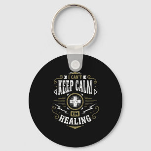 Wow Healer I Can't Keep Calm I'm Gaming Keychain