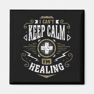 Wow Healer I Can't Keep Calm I'm Gaming  Magnet
