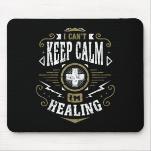 Wow Healer I Can't Keep Calm I'm Gaming Mouse Pad