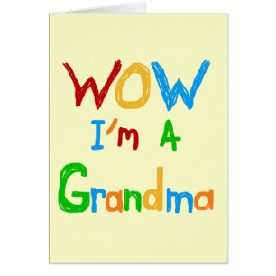 WOW I'm a Grandma T-shirts and Gifts