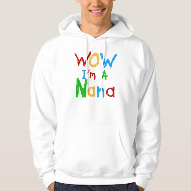 WOW I'm a Nana tshirts and Gifts (Front)