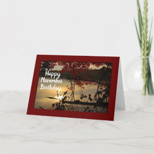 WOW IT'S YOUR **NOVEMBER BIRTHDAY** CARD