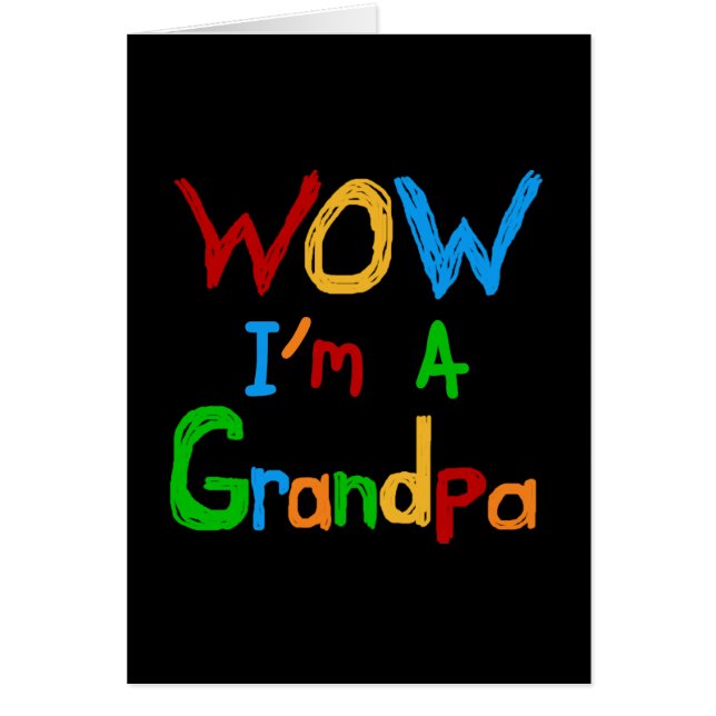 WOW Je suis un grand-père T-shirts et cadeaux (Devant)