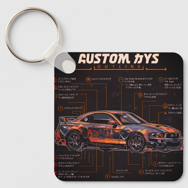 WOW KEYCHAIN (Front)