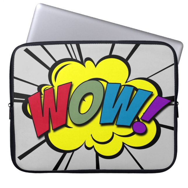 WOW! LAPTOP SLEEVE (Front)