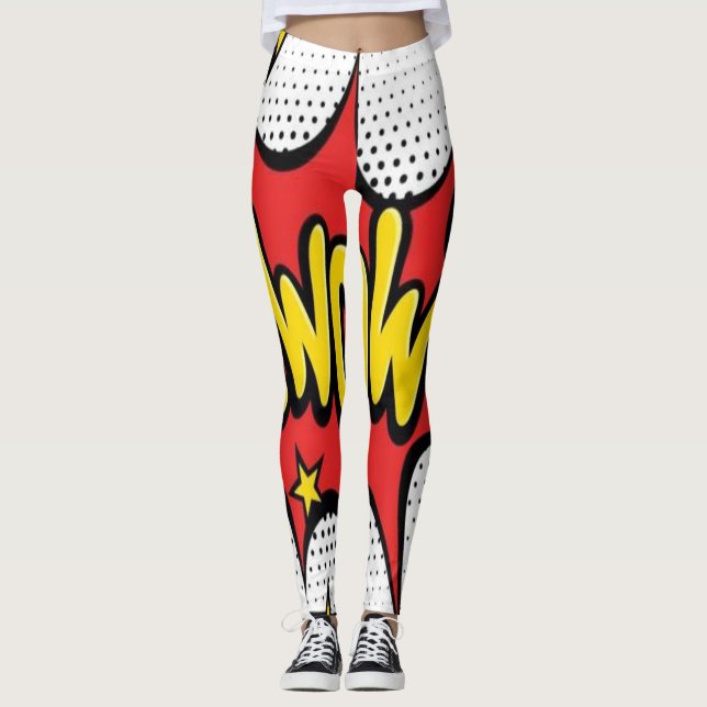 wow leggings (Front)