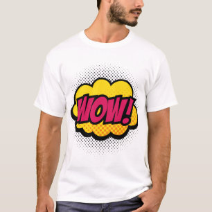 "Wow" Logo Design T-Shirt