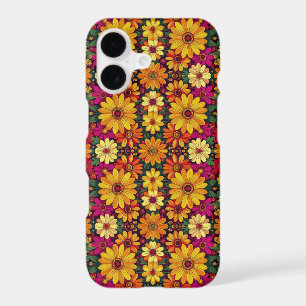 Wow ! Motif floral coloré et lumineux.