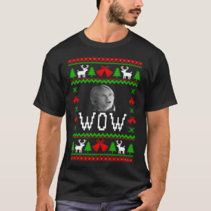 WOW Owen Wilson Ugly Christmas Sweater Style gift