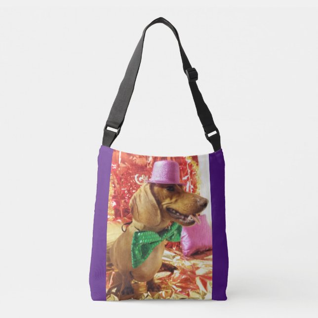 Wow Weenie Dachshund Handbag 4 Ladies (Front)