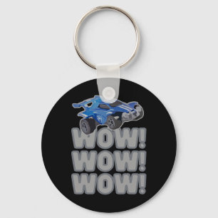 Wow! Wow! Wow! Rocket Soccer Game Keychain