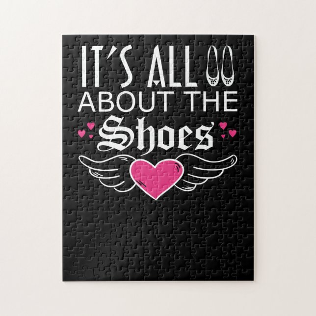 WOZ - All About The Shoes Jigsaw Puzzle (Vertical)