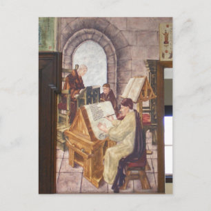 WPA Murals 4 ~ carte postale