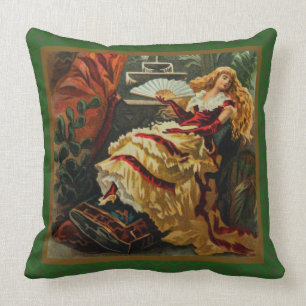 WQ PILLOW LG:  Relaxing at Twilight