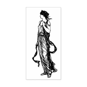 WQ RUBBER STAMP: HJ Ford Princess Profile Rubber Stamp